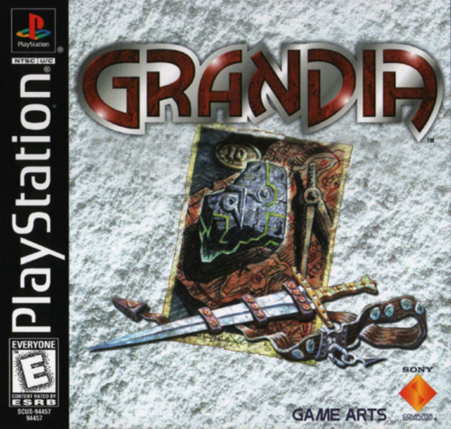 Grandia (USA) (Disc 1) Cover